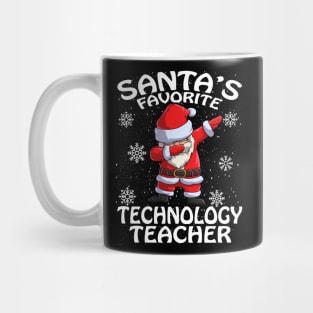 Santas Favorite Technology Teacher Christmas Mug